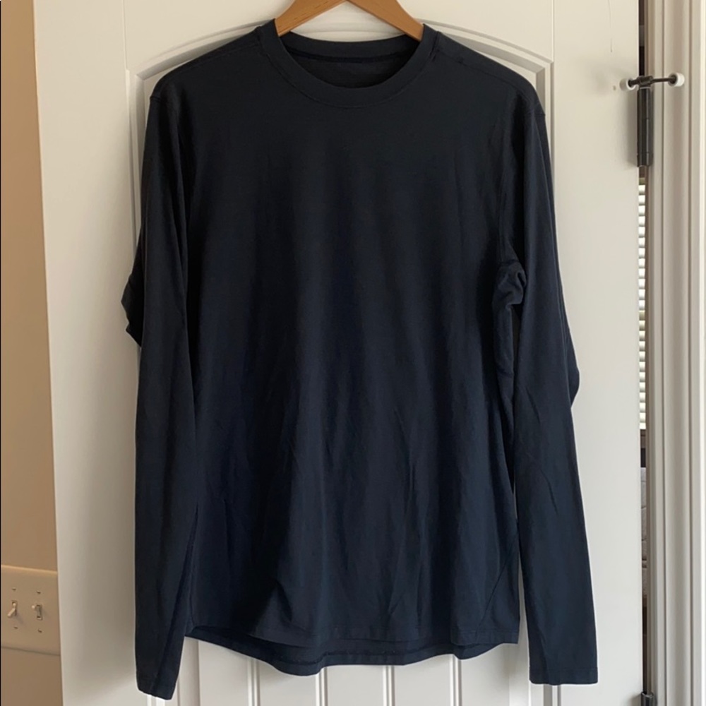 Men’s Lululemon Long Sleeve Shirt - Dark Blue/Navy